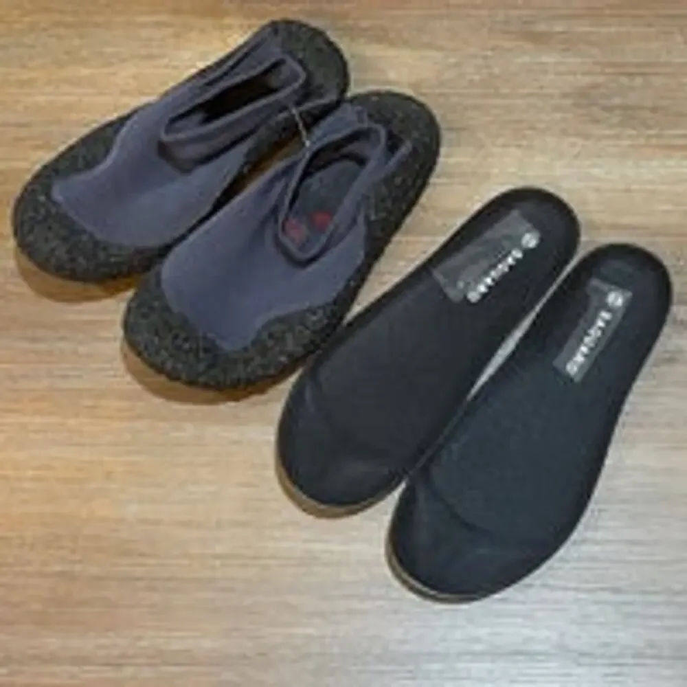 Women Barefoot Shoes (Sock) Saguaro MultiPurpose Non-Slip Footwear Dark Gray 35